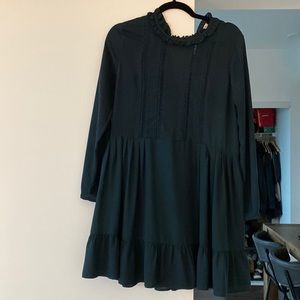 Dark green Aritzia dress
